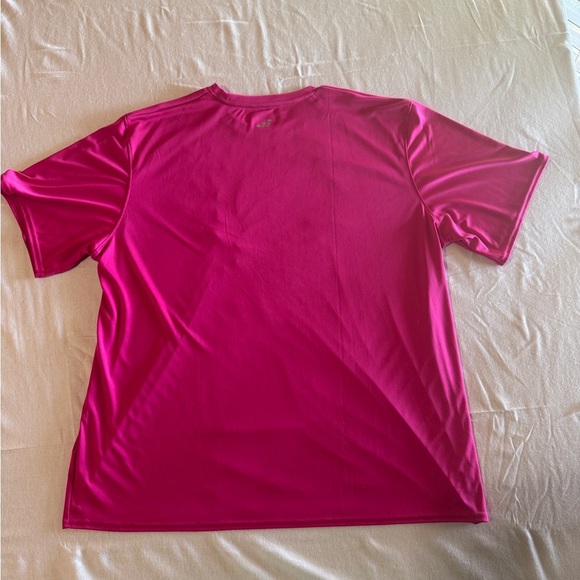 bcg Pink Short Sleeve Tee Moisture-Wicking Crew Neck - Picture 3 of 5